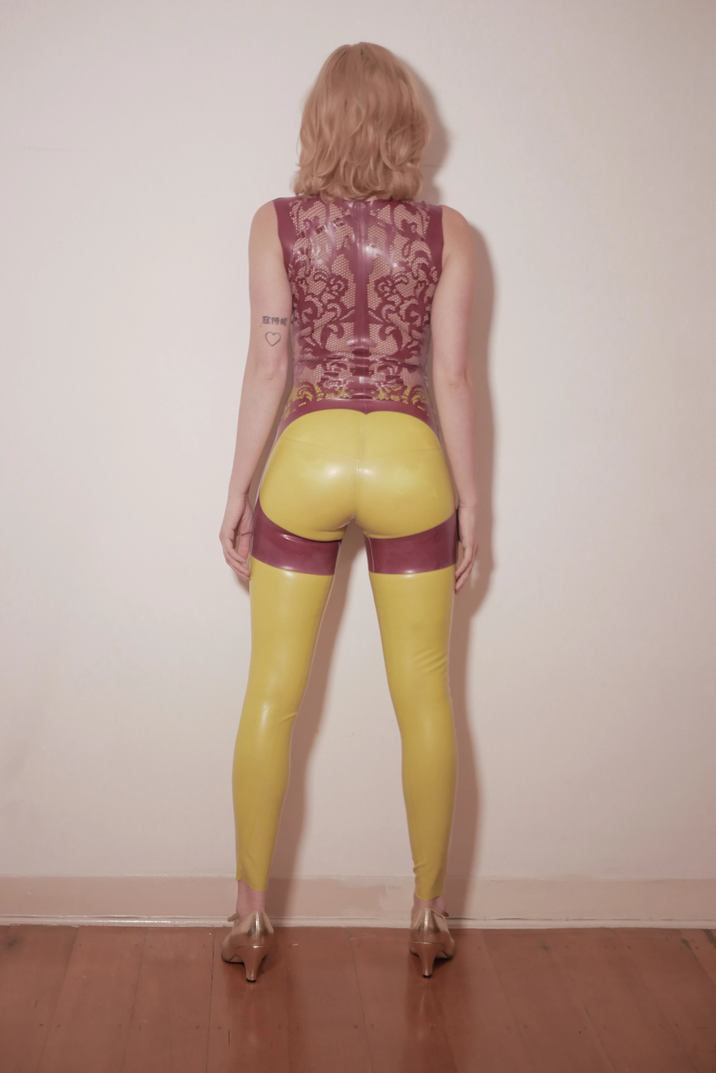 Latex Lace Playsuit