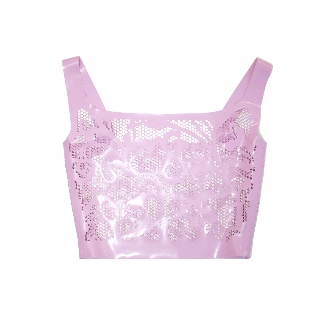 Latex Lace Bralette