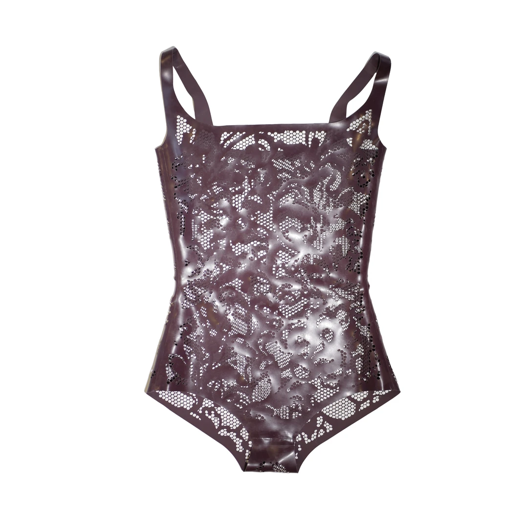 Latex Lace Leotard