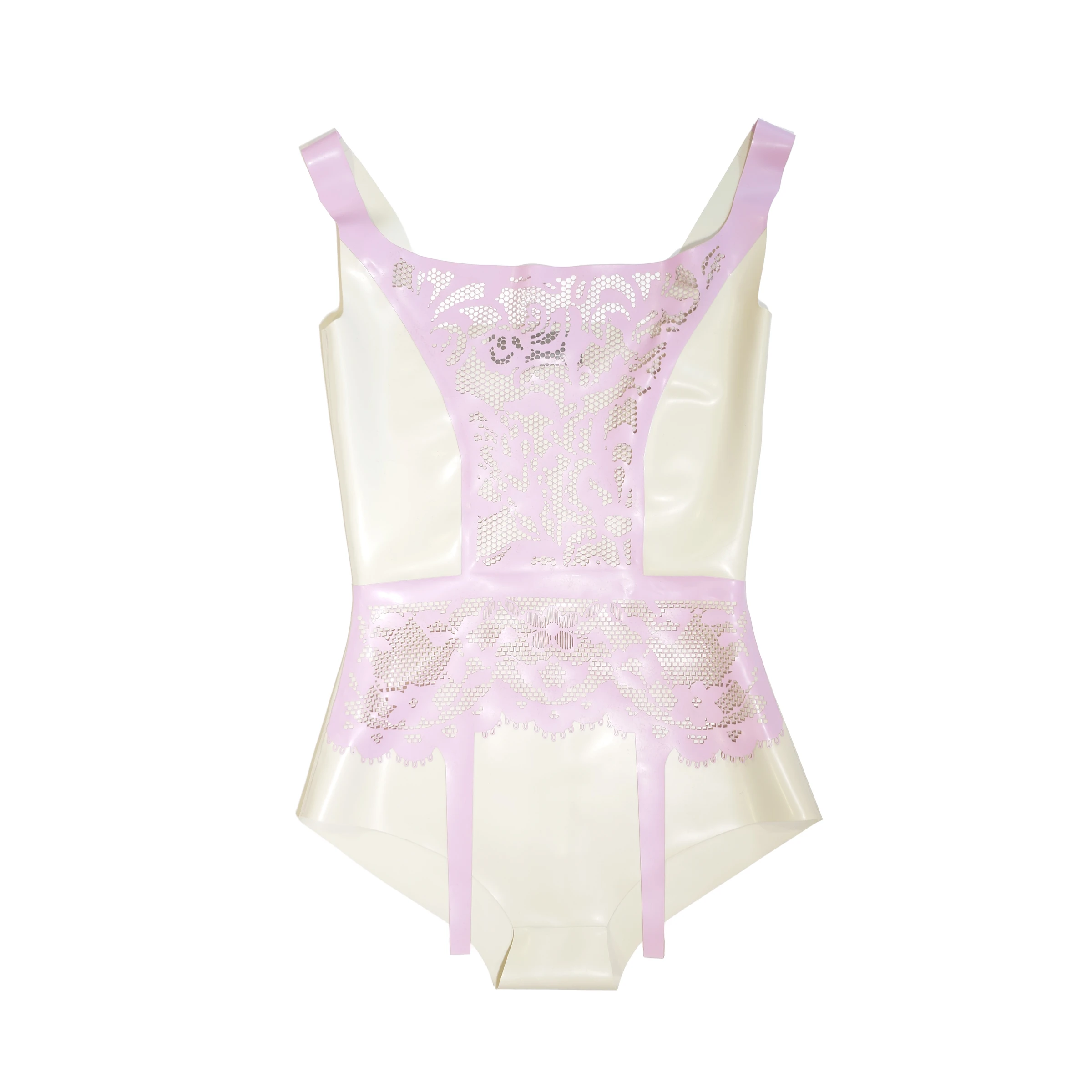Latex Trompe L'Oeil Leotard