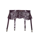 Latex Lace Garter Belt