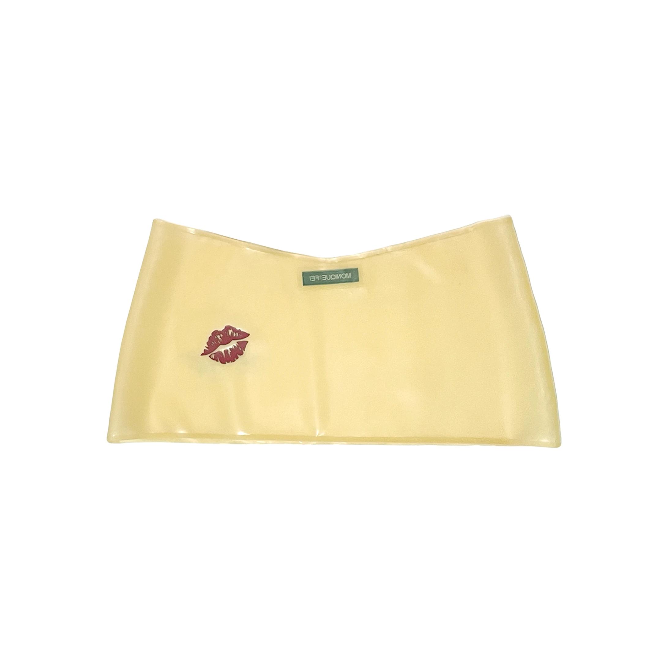 Latex Bisou Mini Skirt 