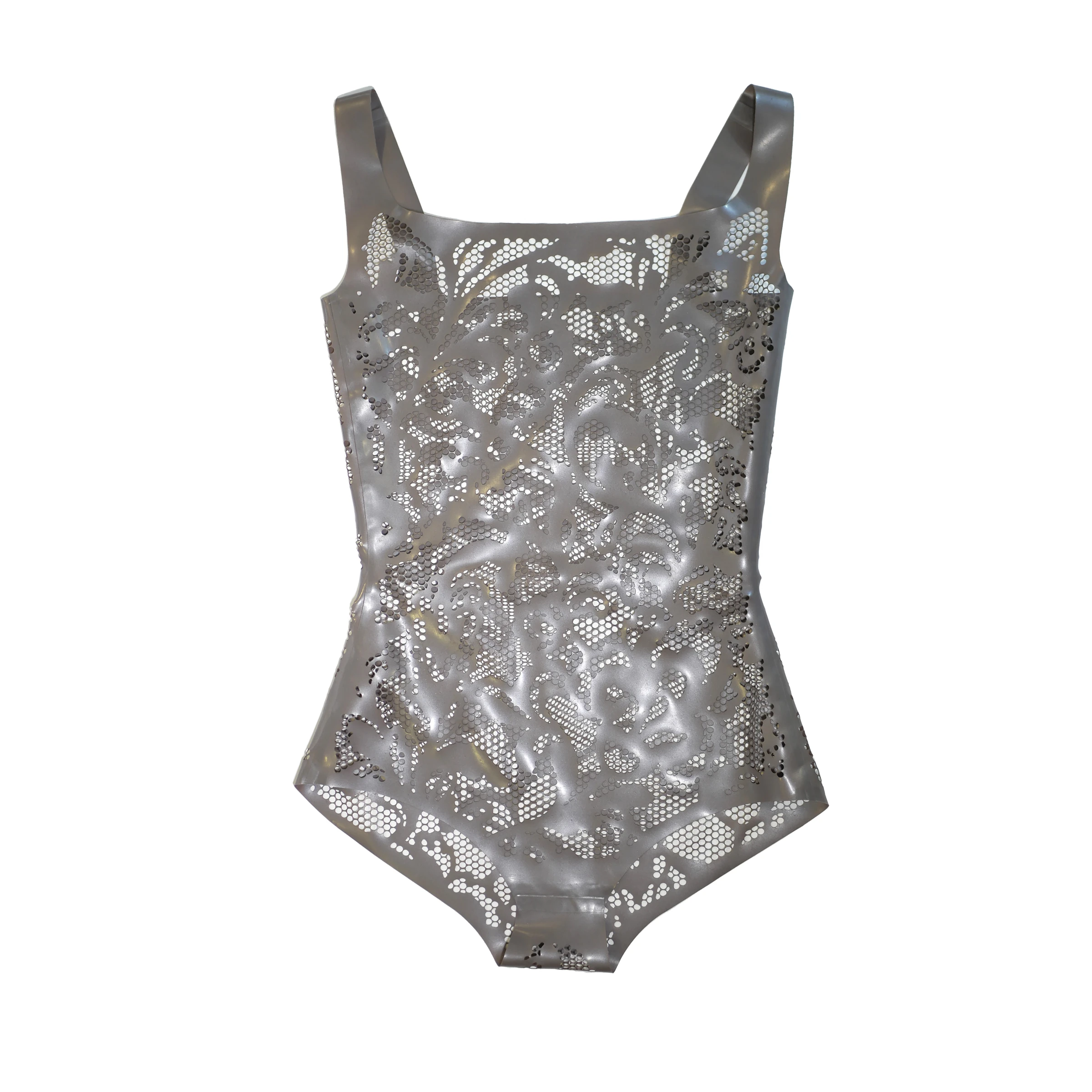 Latex Lace Leotard