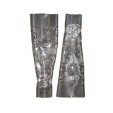 Latex Lace Knee-High Stockings