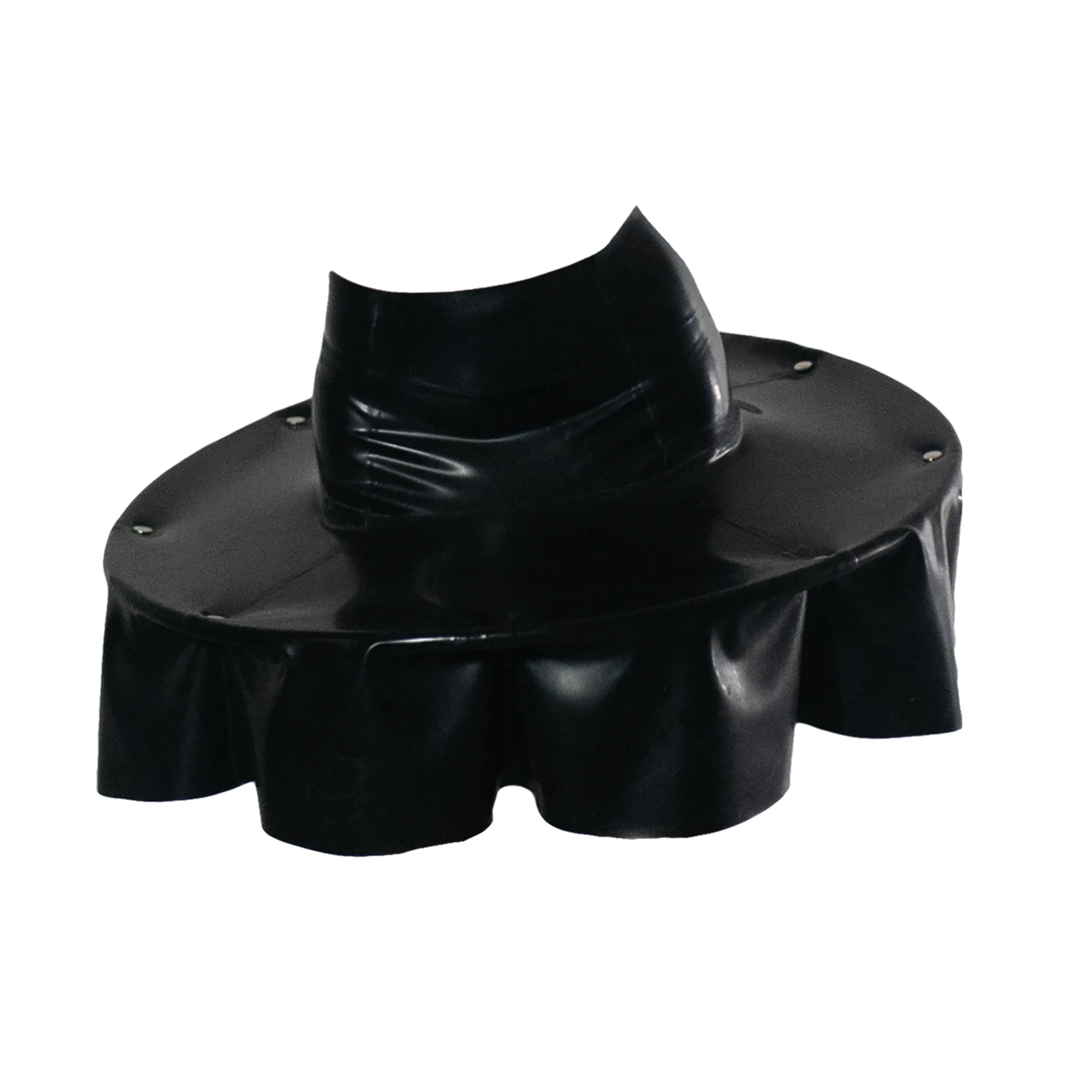 Latex Pique Nique Skirt Black