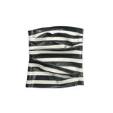 Latex Stripes Tube Top
