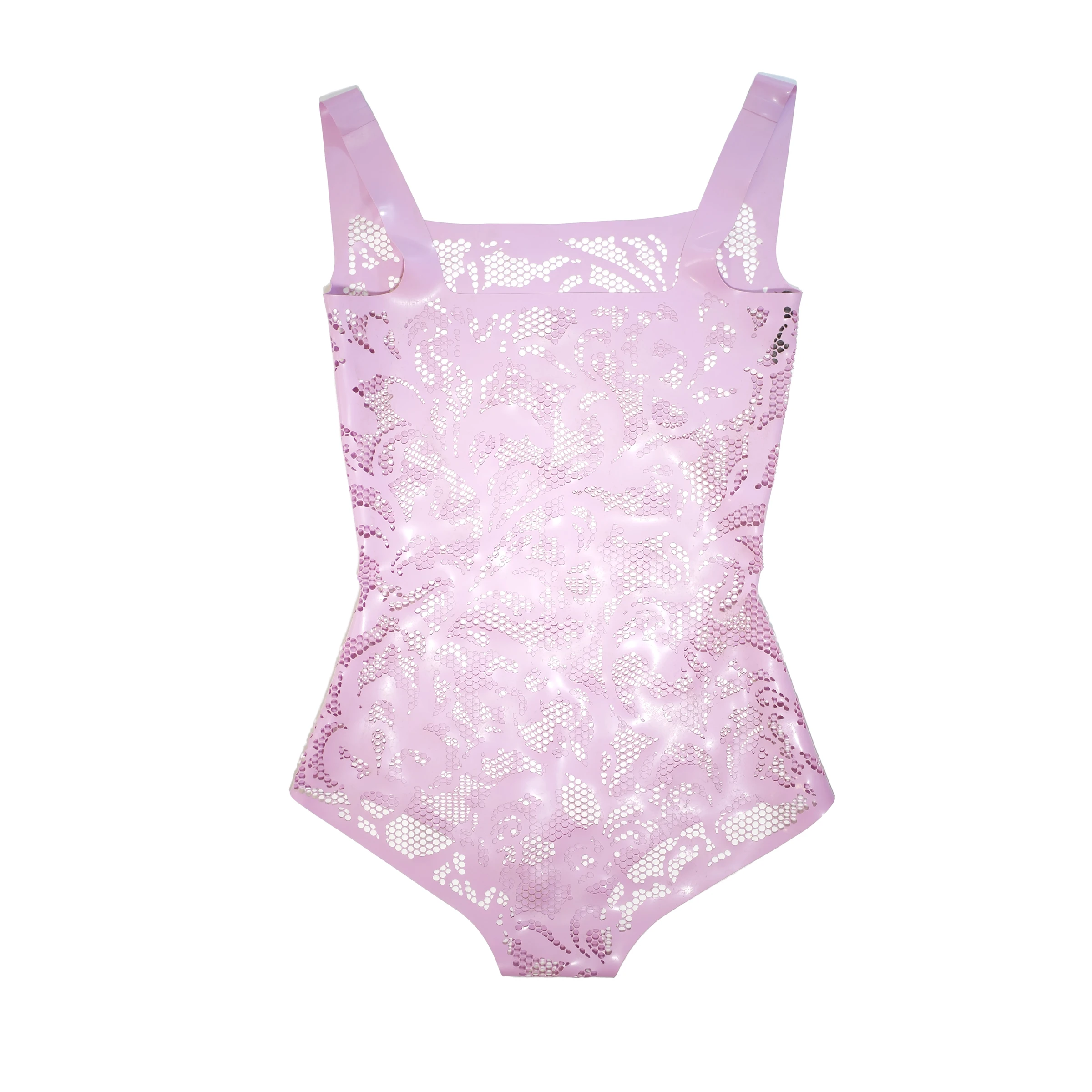 Latex Lace Leotard