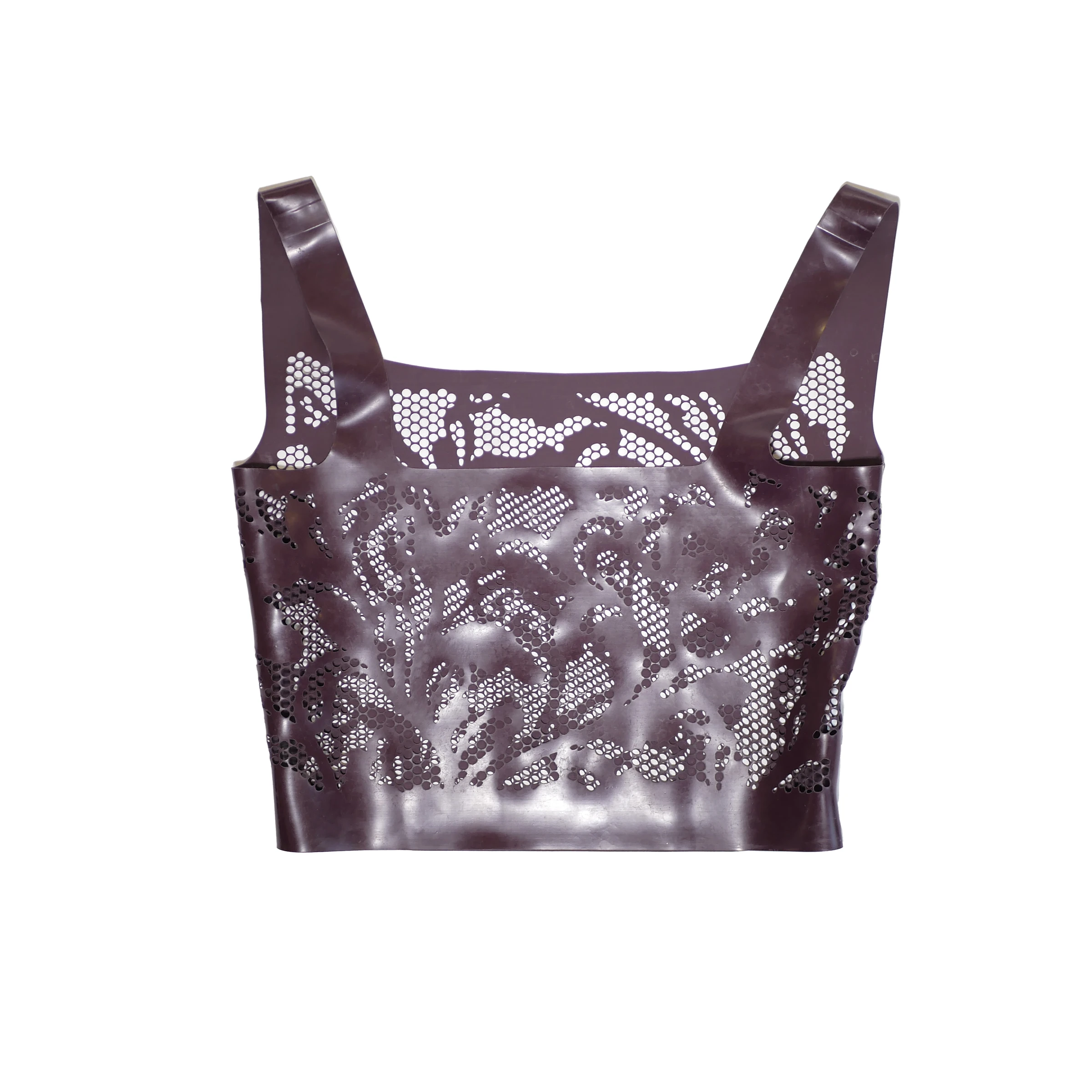 Latex Lace Bralette