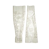 Latex Lace Knee-High Stockings