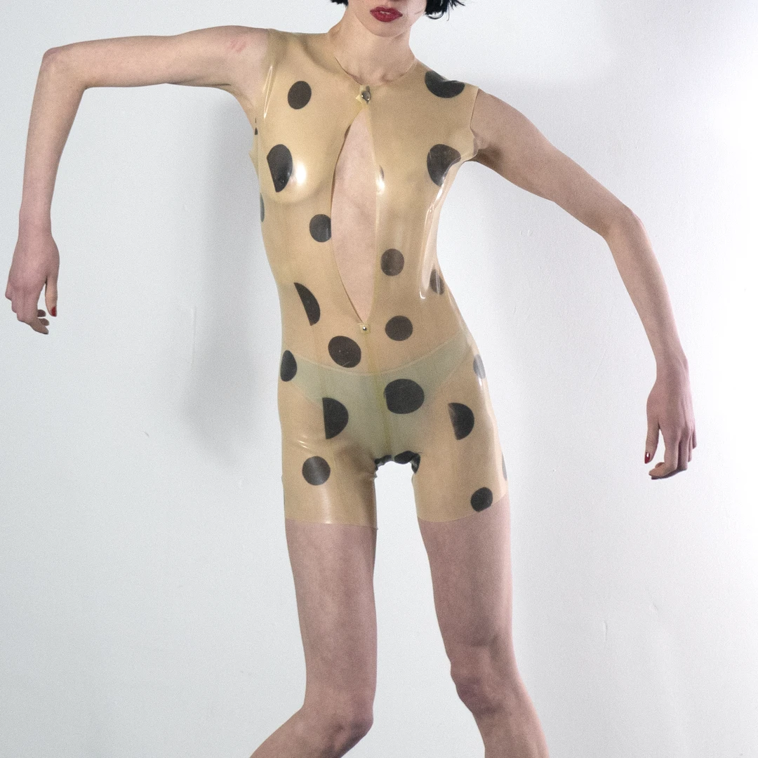 Latex Dots Playsuit