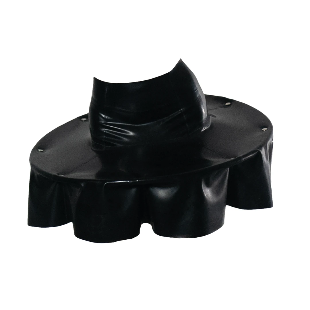 Latex Pique Nique Skirt Black