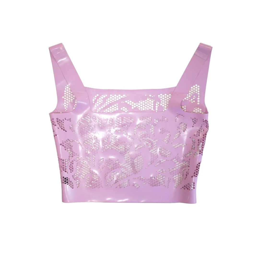 Latex Lace Bralette