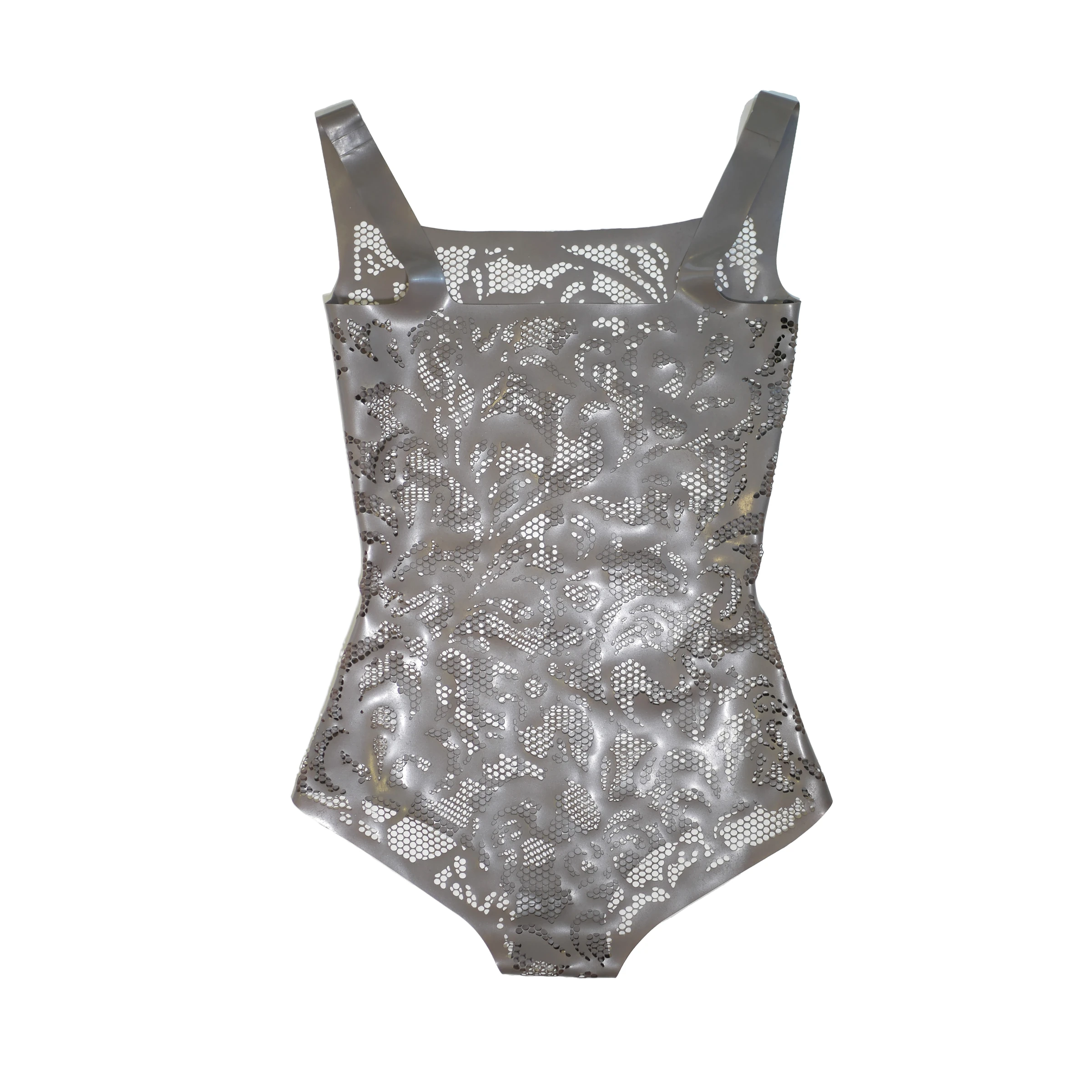 Latex Lace Leotard